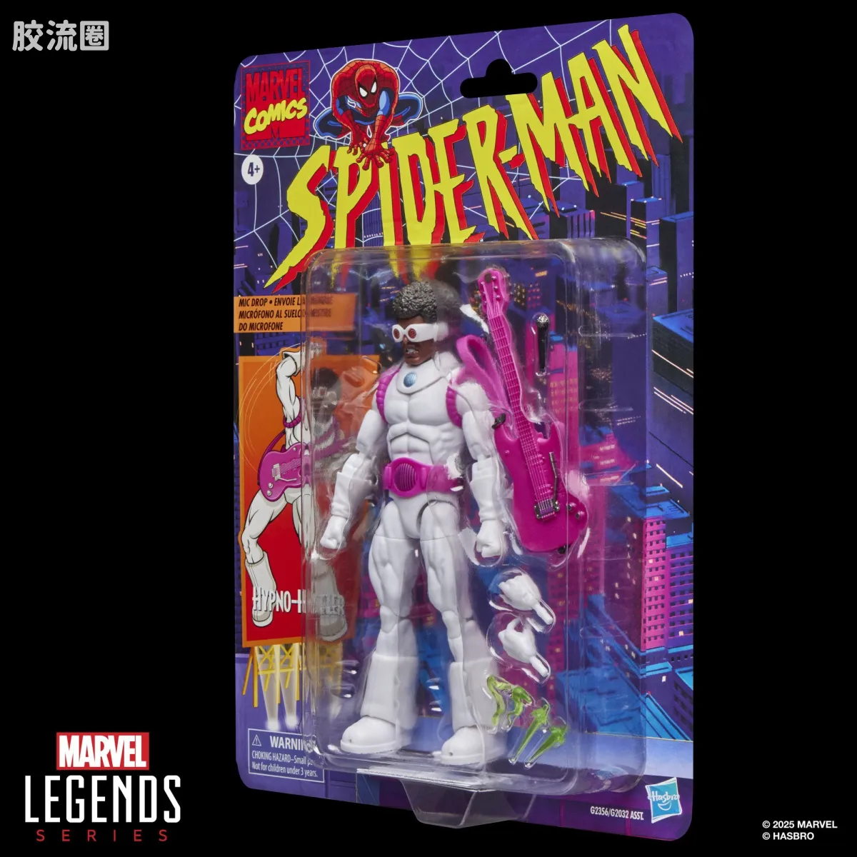 Marvel Legends/漫威传奇 可动人偶系列 蜘蛛侠94 动画 复古挂卡系列 迷幻乐魔 - 图片