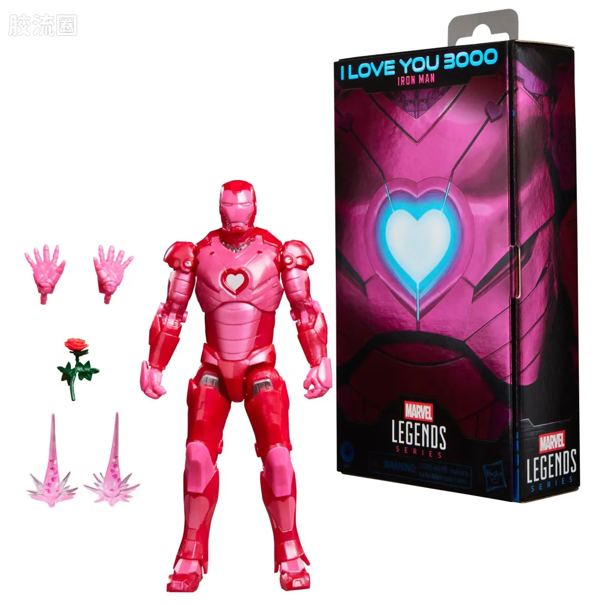 Marvel Legends/漫威传奇 可动人偶系列 礼盒版 爱你3000次 钢铁侠 - 图片