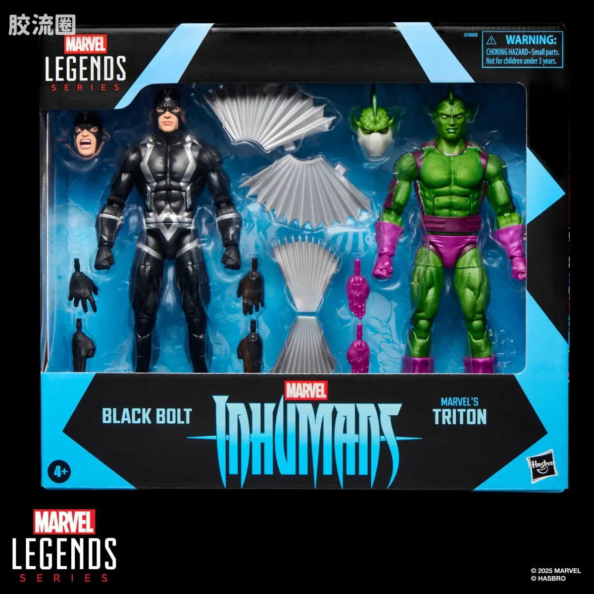 Marvel Legends/漫威传奇 可动人偶系列 多人套 黑蝠王 & 崔坦 - 图片