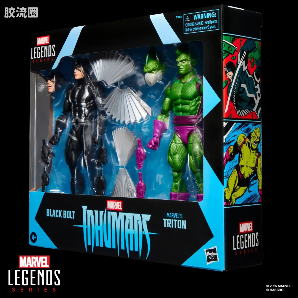 Marvel Legends/漫威传奇 可动人偶系列 多人套 黑蝠王 & 崔坦 - 图片