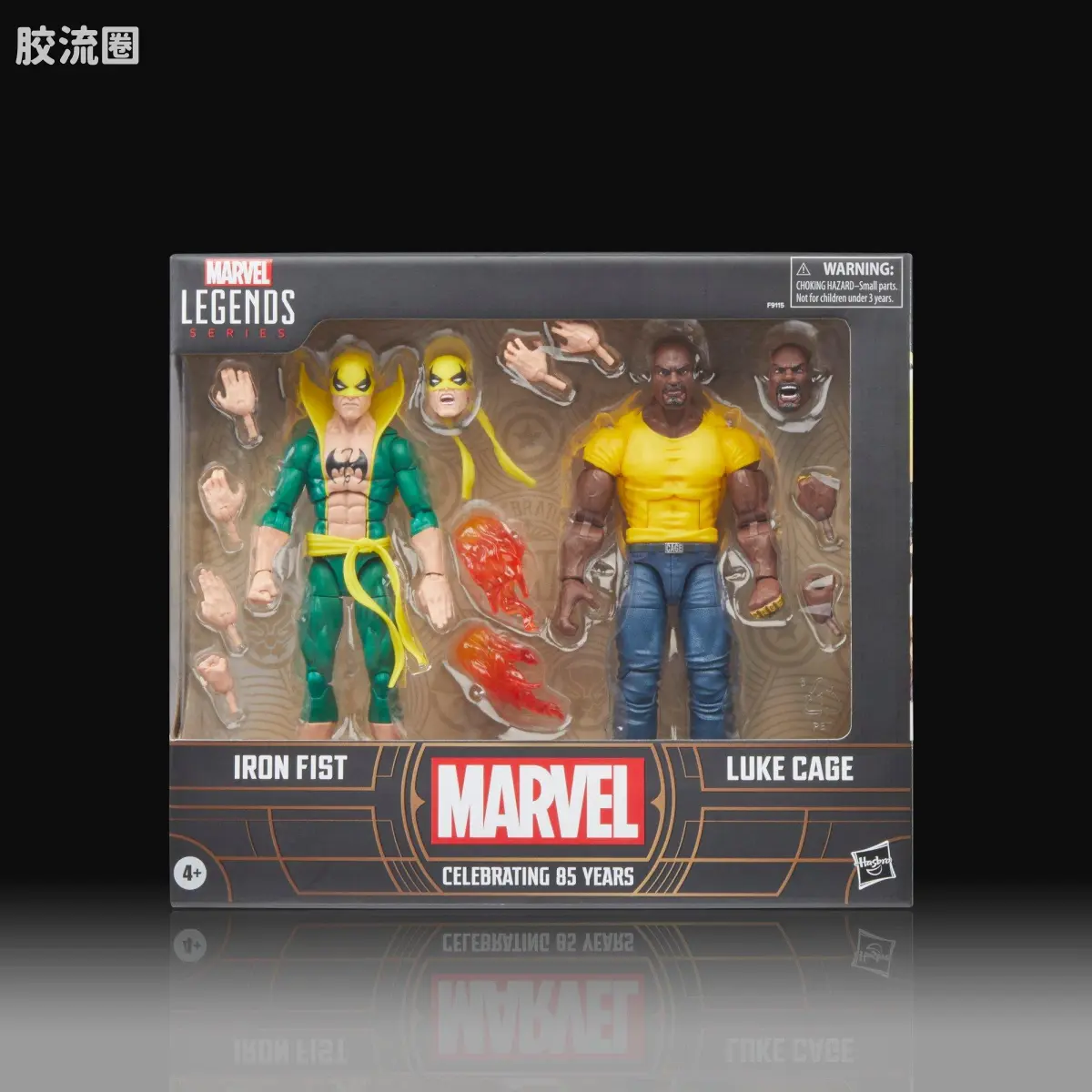 Marvel Legends/漫威传奇 可动人偶系列 漫威85周年系列 铁拳&卢克·凯奇 双人套 - 图片