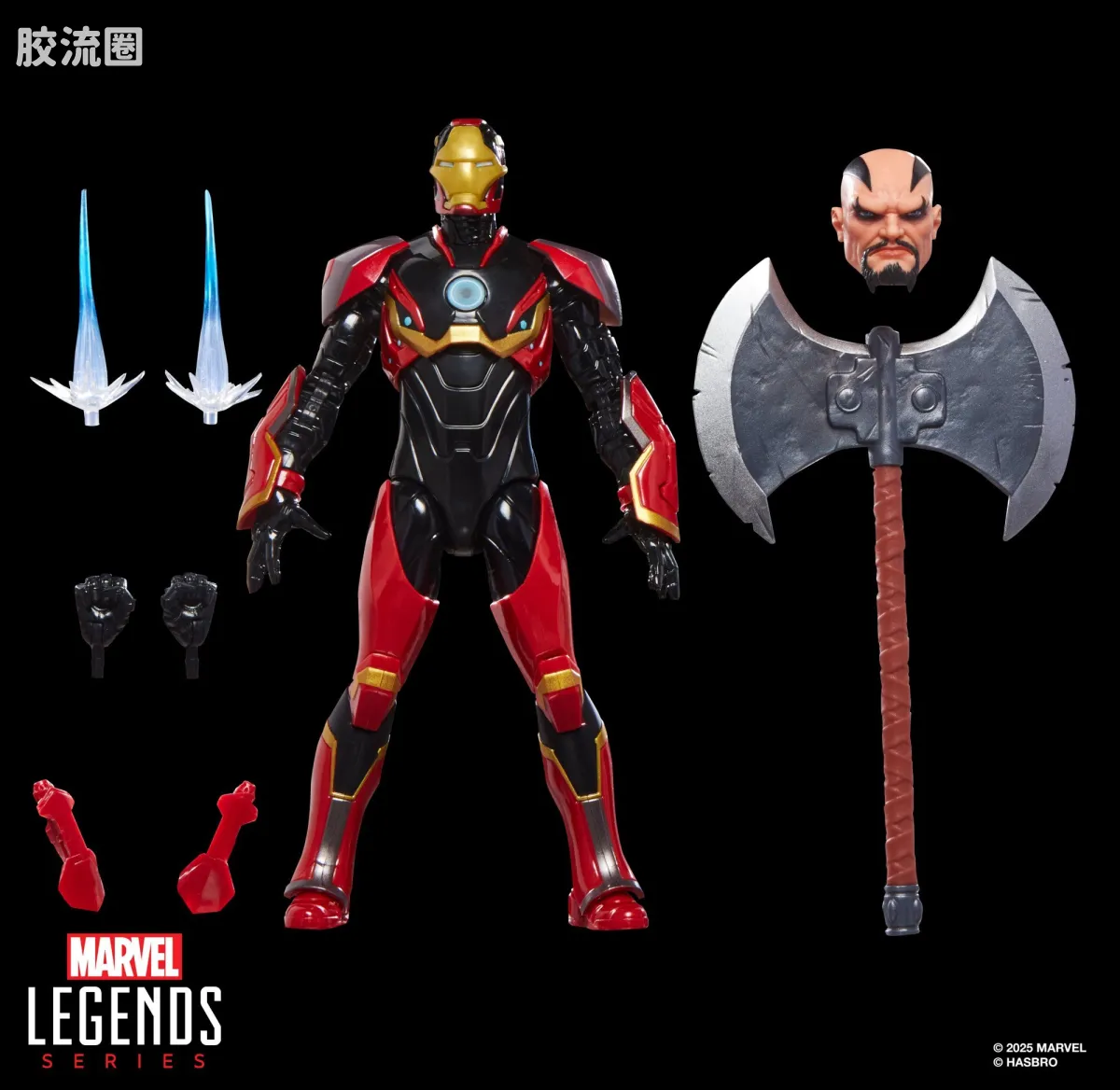 Marvel Legends/漫威传奇 可动人偶系列 豪华版 钢铁侠Mark72 - 图片