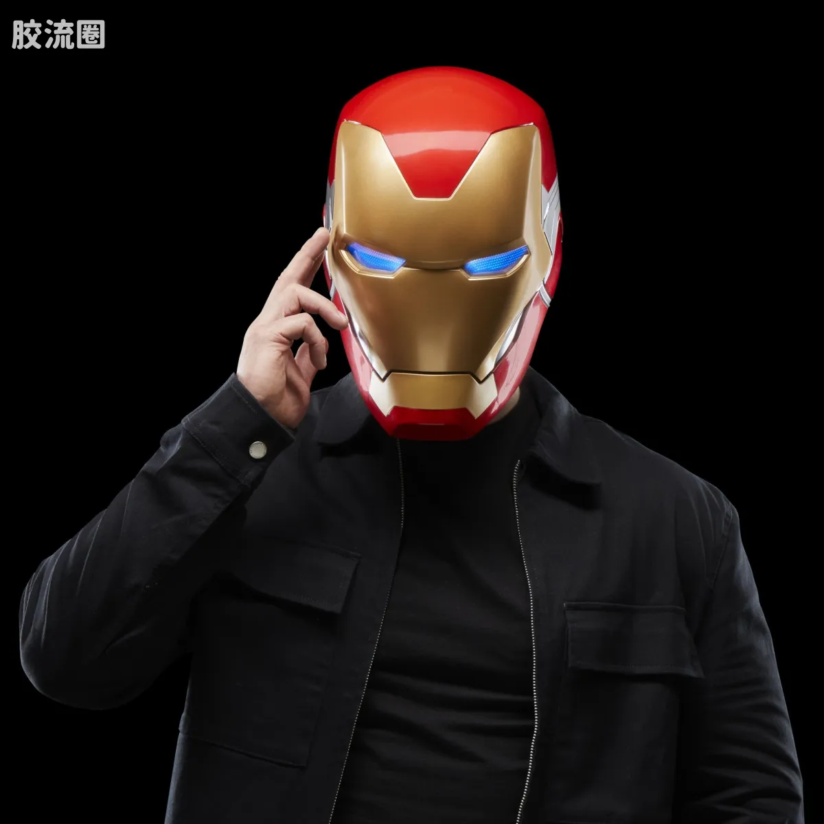 Marvel Legends/漫威传奇 可动人偶系列 1/1系列 钢铁侠 Mark 85 高级电子头盔 - 图片