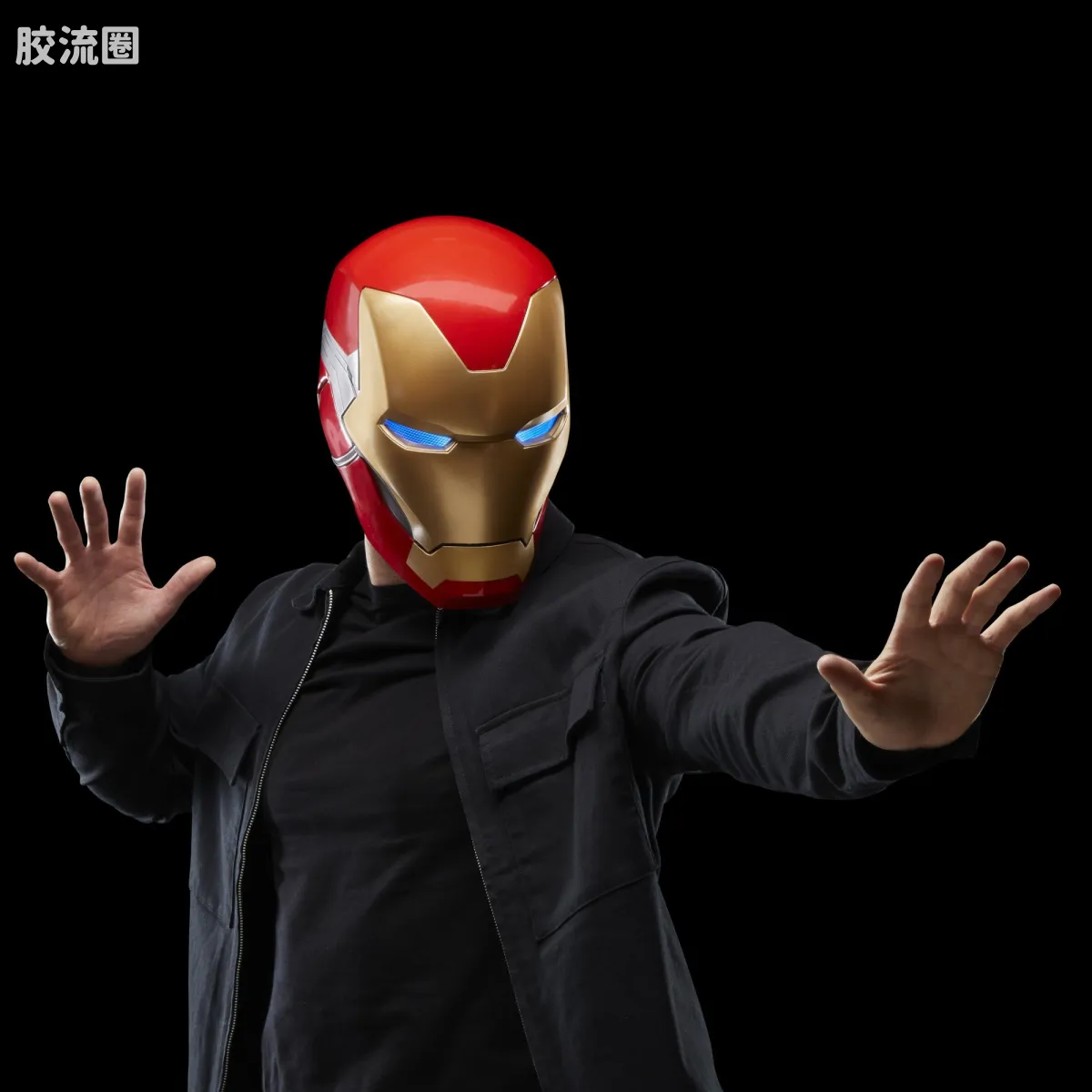 Marvel Legends/漫威传奇 可动人偶系列 1/1系列 钢铁侠 Mark 85 高级电子头盔 - 图片