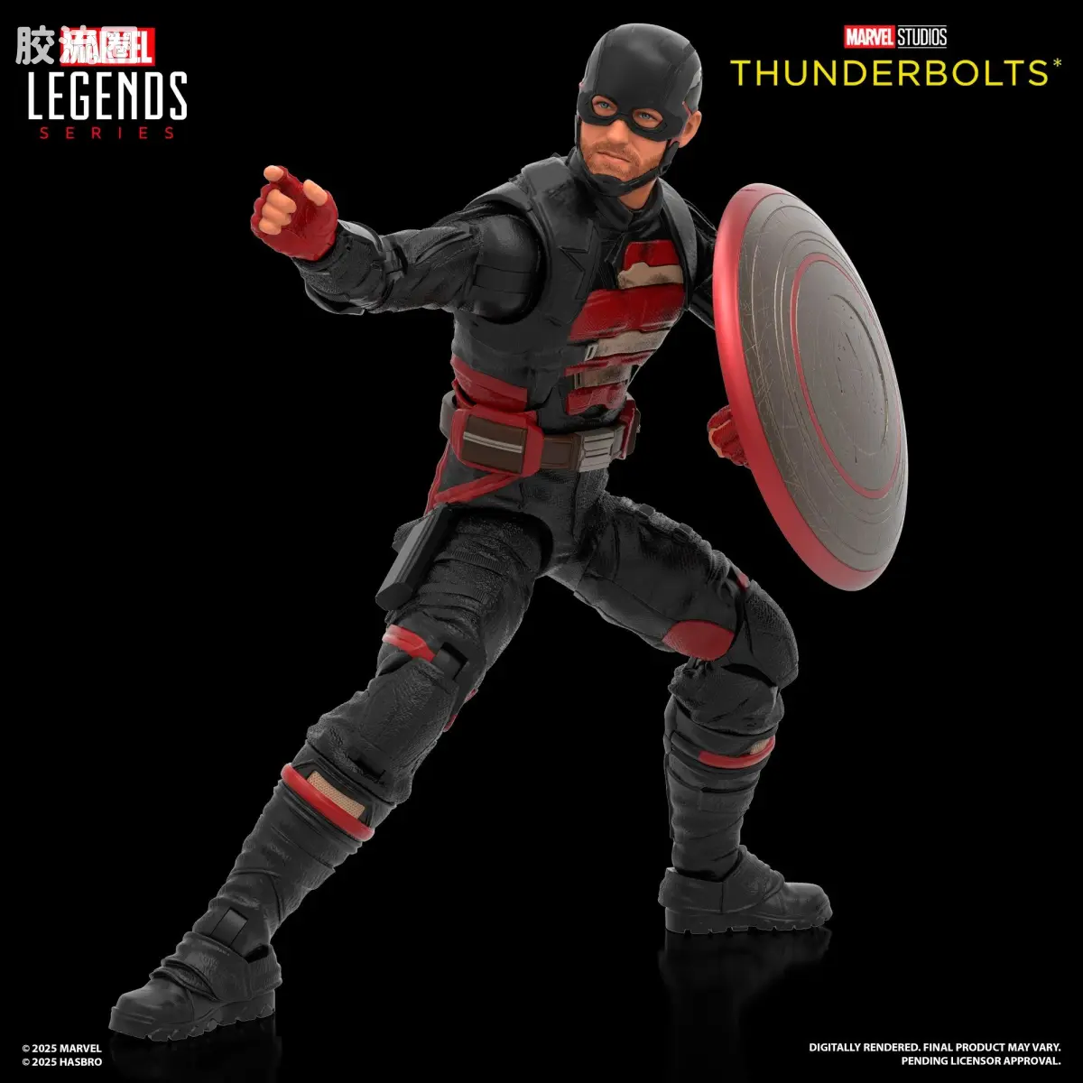 Marvel Legends/漫威传奇 可动人偶系列 雷霆特攻队* 电影系列 约翰·F·沃克&哨兵 双人套 - 图片