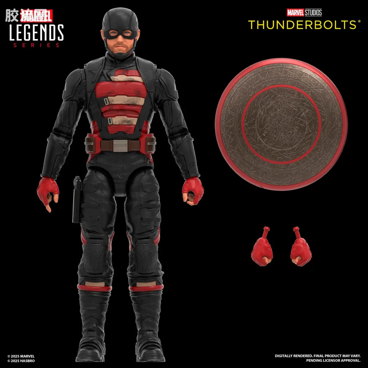 Marvel Legends/漫威传奇 可动人偶系列 雷霆特攻队* 电影系列 约翰·F·沃克&哨兵 双人套 - 图片