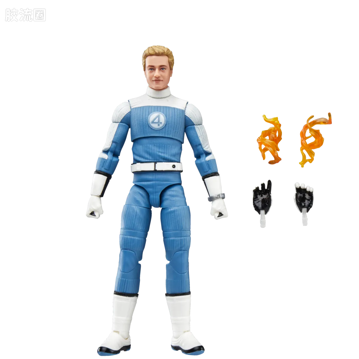 Marvel Legends/漫威传奇 可动人偶系列 神奇四侠 电影系列 约翰尼·斯通 - 图片