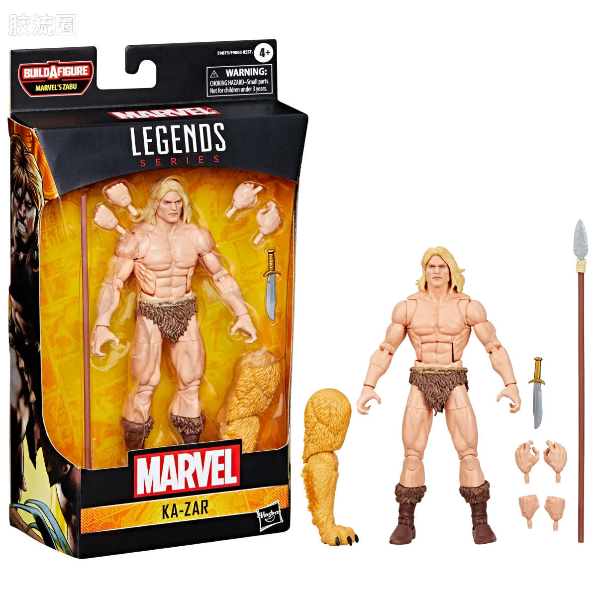 Marvel Legends/漫威传奇 可动人偶系列 扎布系列 卡-扎尔 - 图片