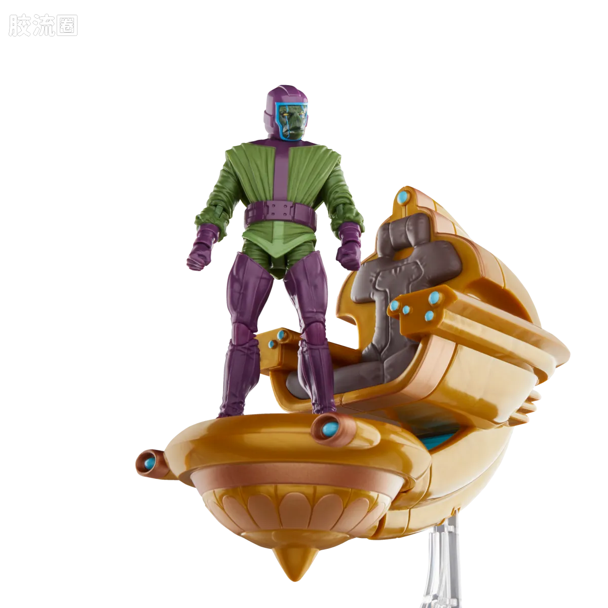 Marvel Legends/漫威传奇 可动人偶系列 人与载具 征服者康和王座 - 图片