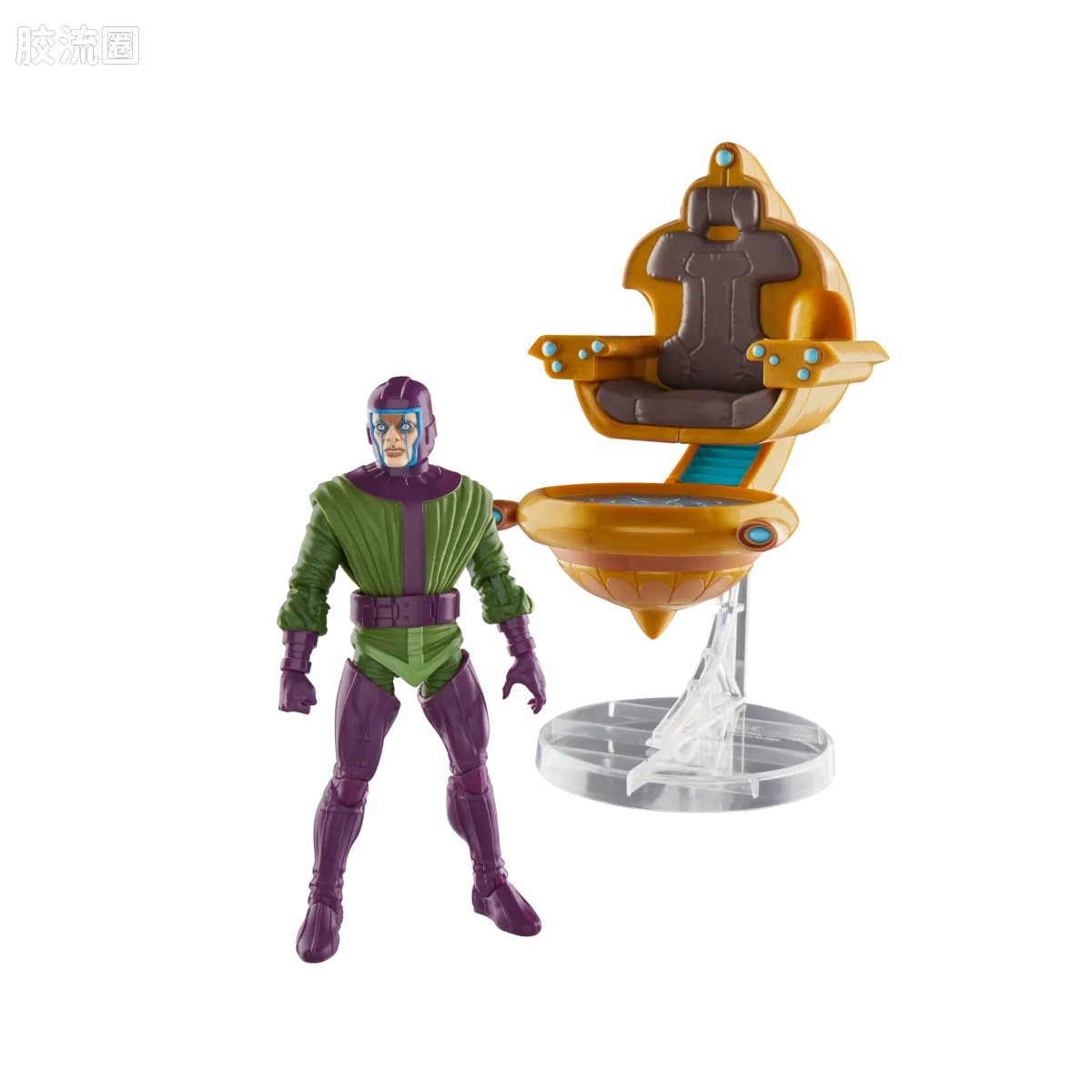 Marvel Legends/漫威传奇 可动人偶系列 人与载具 征服者康和王座 - 图片