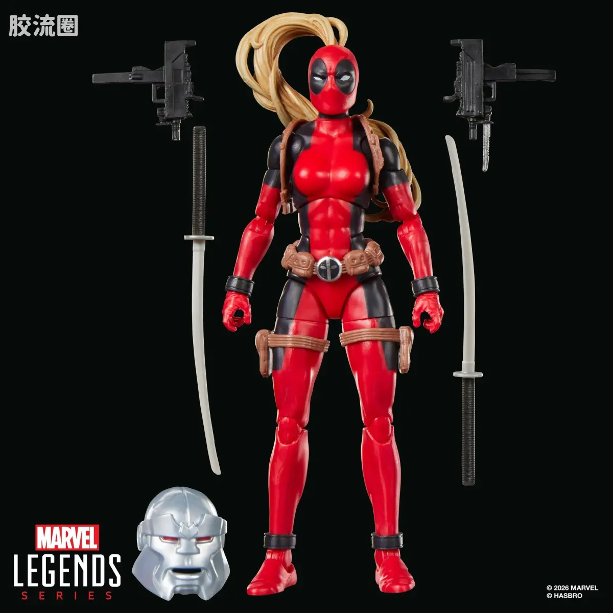 Marvel Legends/漫威传奇 可动人偶系列 Marvel's Box 女死侍 - 图片