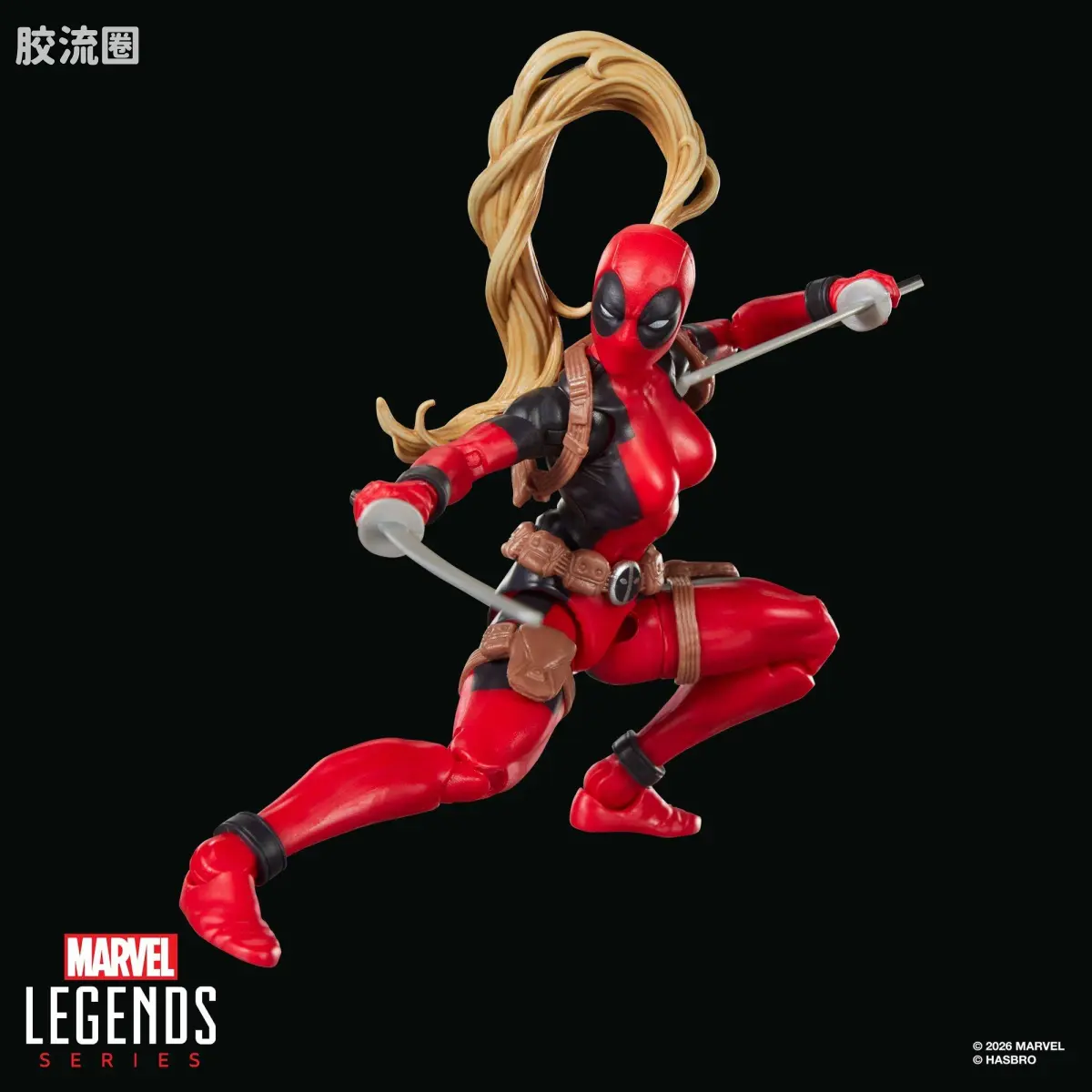 Marvel Legends/漫威传奇 可动人偶系列 Marvel's Box 女死侍 - 图片
