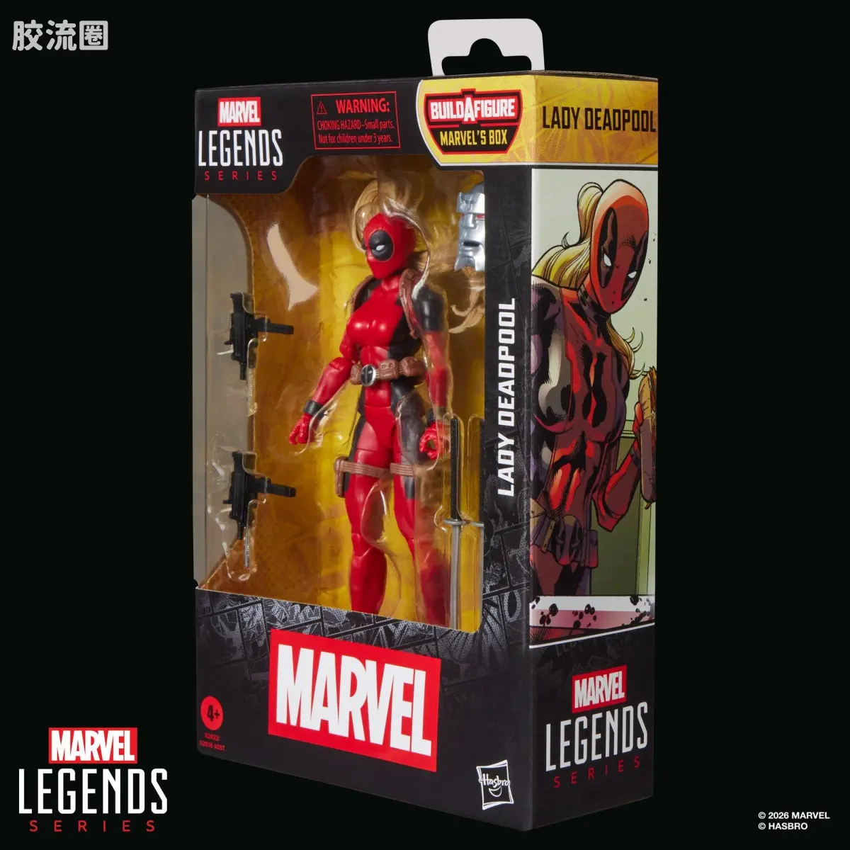 Marvel Legends/漫威传奇 可动人偶系列 Marvel's Box 女死侍 - 图片