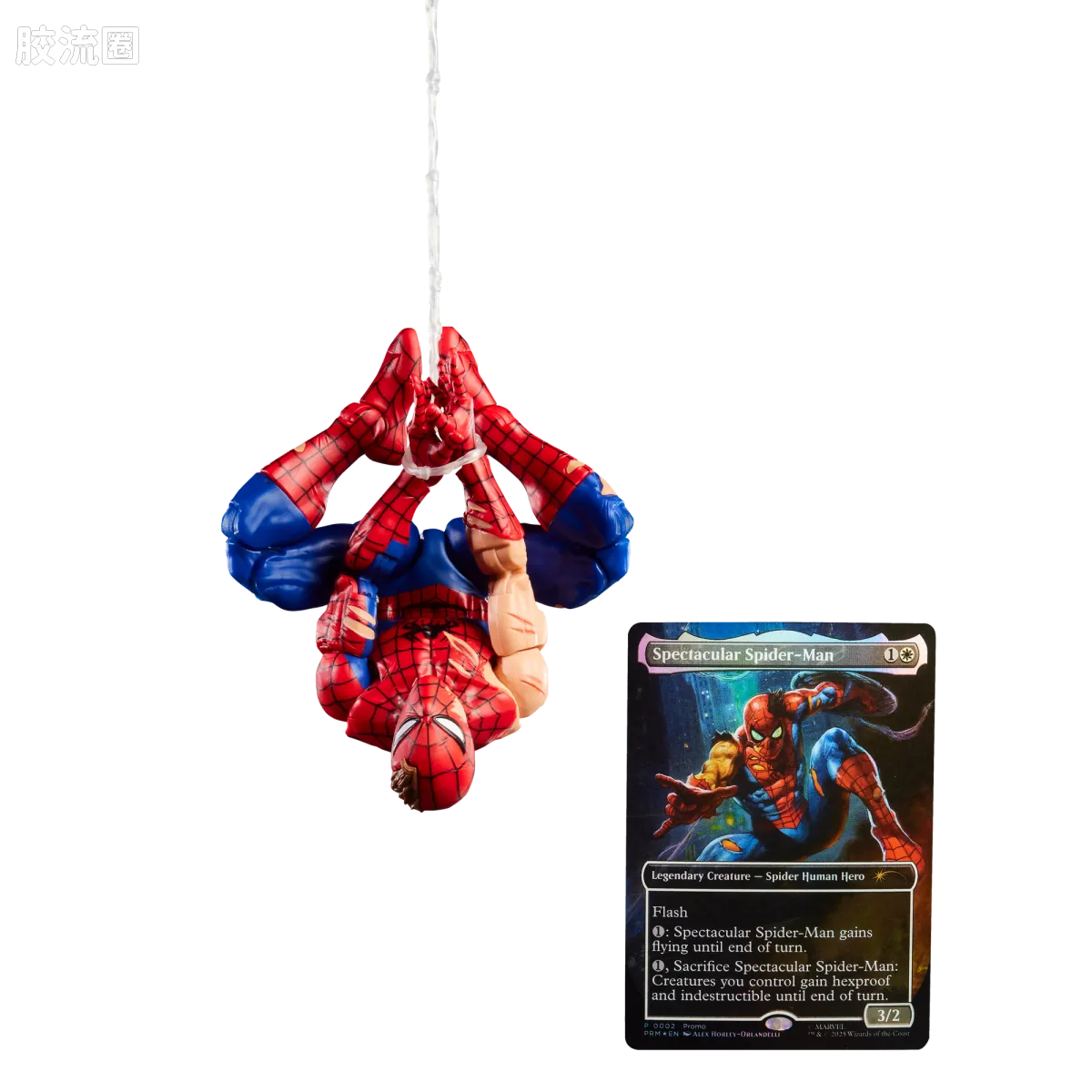 Marvel Legends/漫威传奇 可动人偶系列 万智牌联名 蜘蛛侠（战损） - 图片