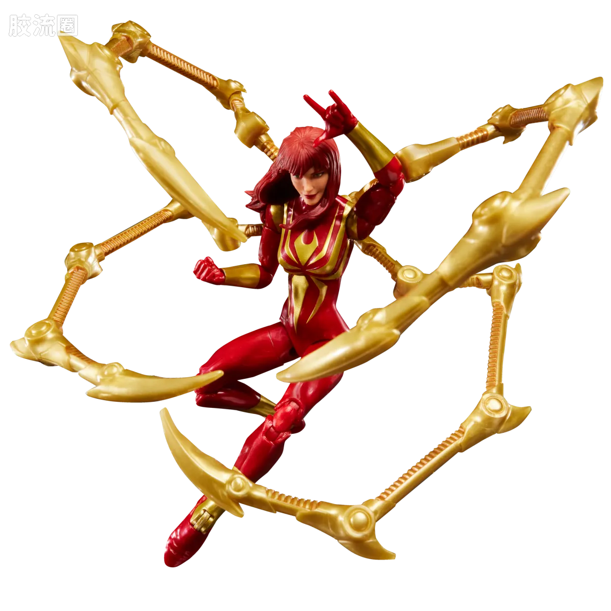 Marvel Legends/漫威传奇 可动人偶系列 万智牌联名 玛丽·简·沃森（钢铁蜘蛛） - 图片