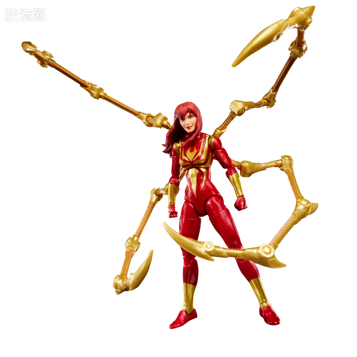 Marvel Legends/漫威传奇 可动人偶系列 万智牌联名 玛丽·简·沃森（钢铁蜘蛛） - 图片
