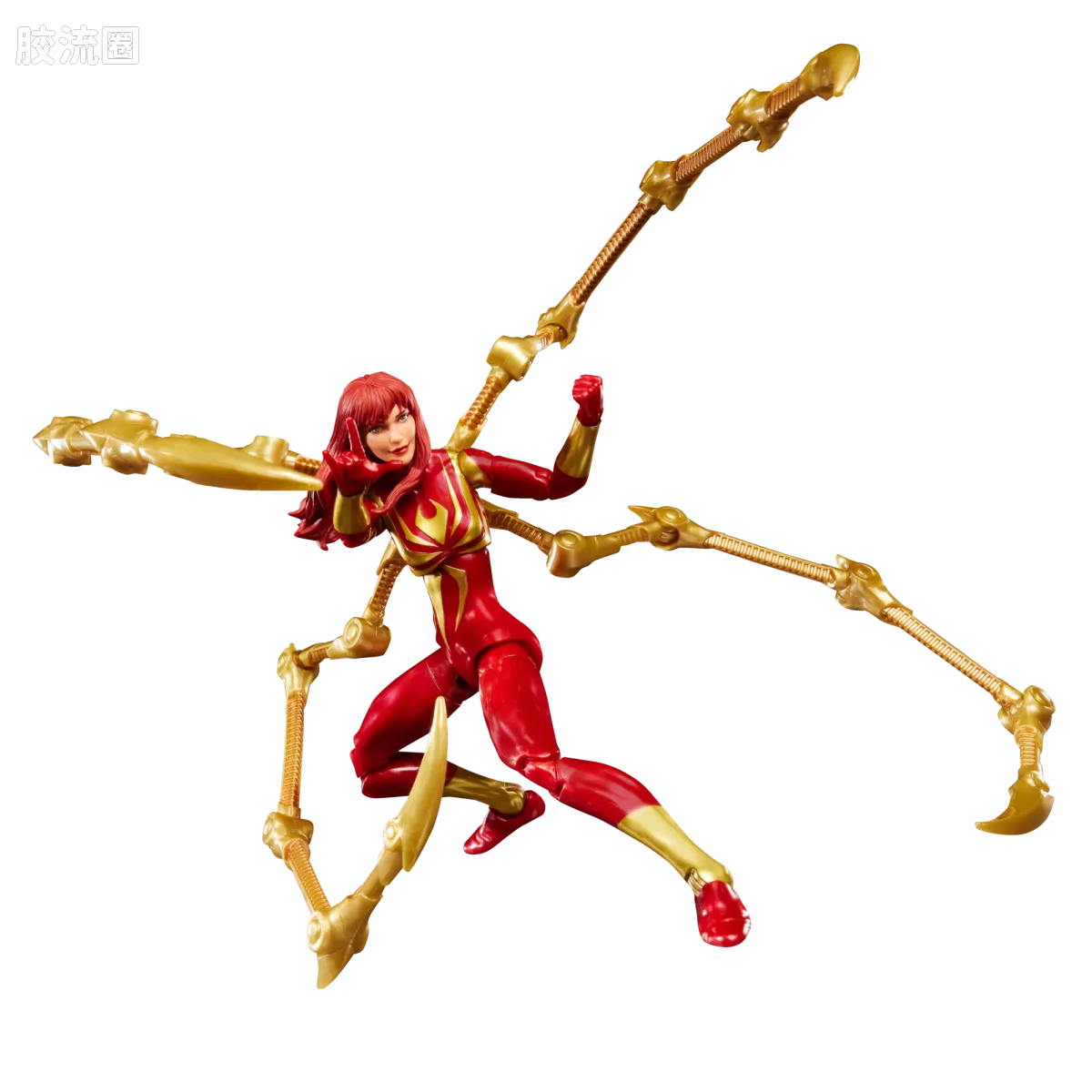 Marvel Legends/漫威传奇 可动人偶系列 万智牌联名 玛丽·简·沃森（钢铁蜘蛛） - 图片