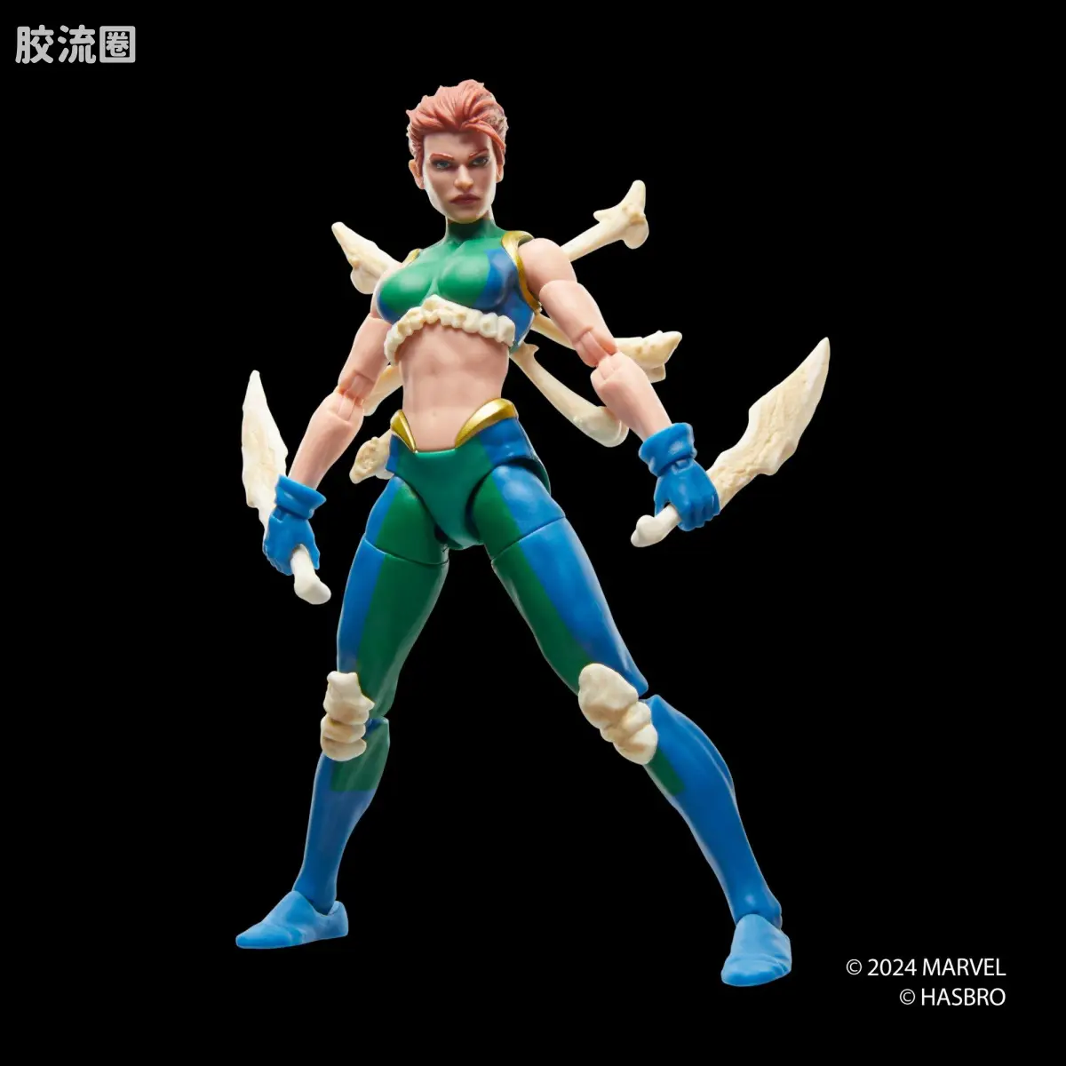 Marvel Legends/漫威传奇 可动人偶系列 William Rolfson组合人系列 骨髓 - 图片