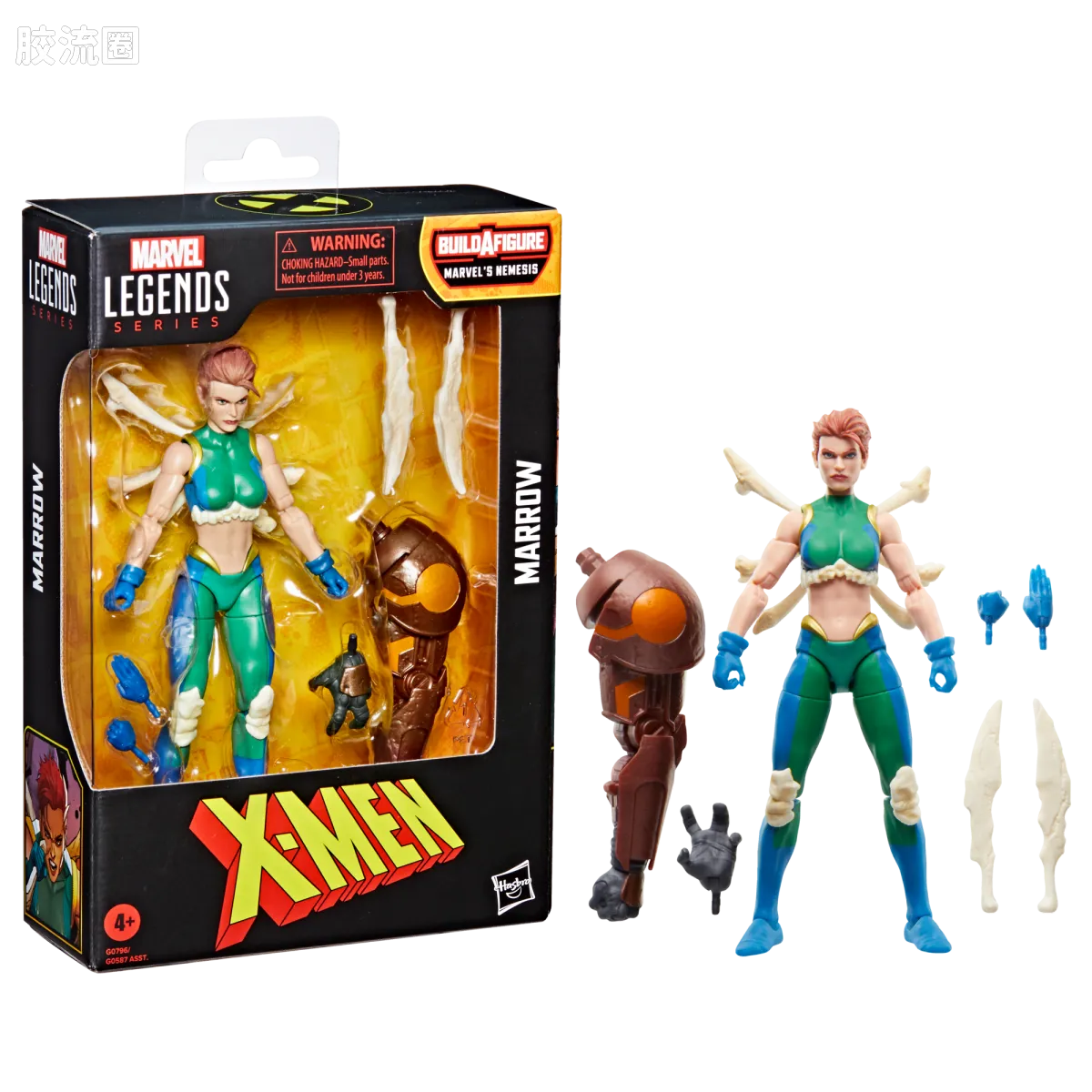 Marvel Legends/漫威传奇 可动人偶系列 William Rolfson组合人系列 骨髓 - 图片