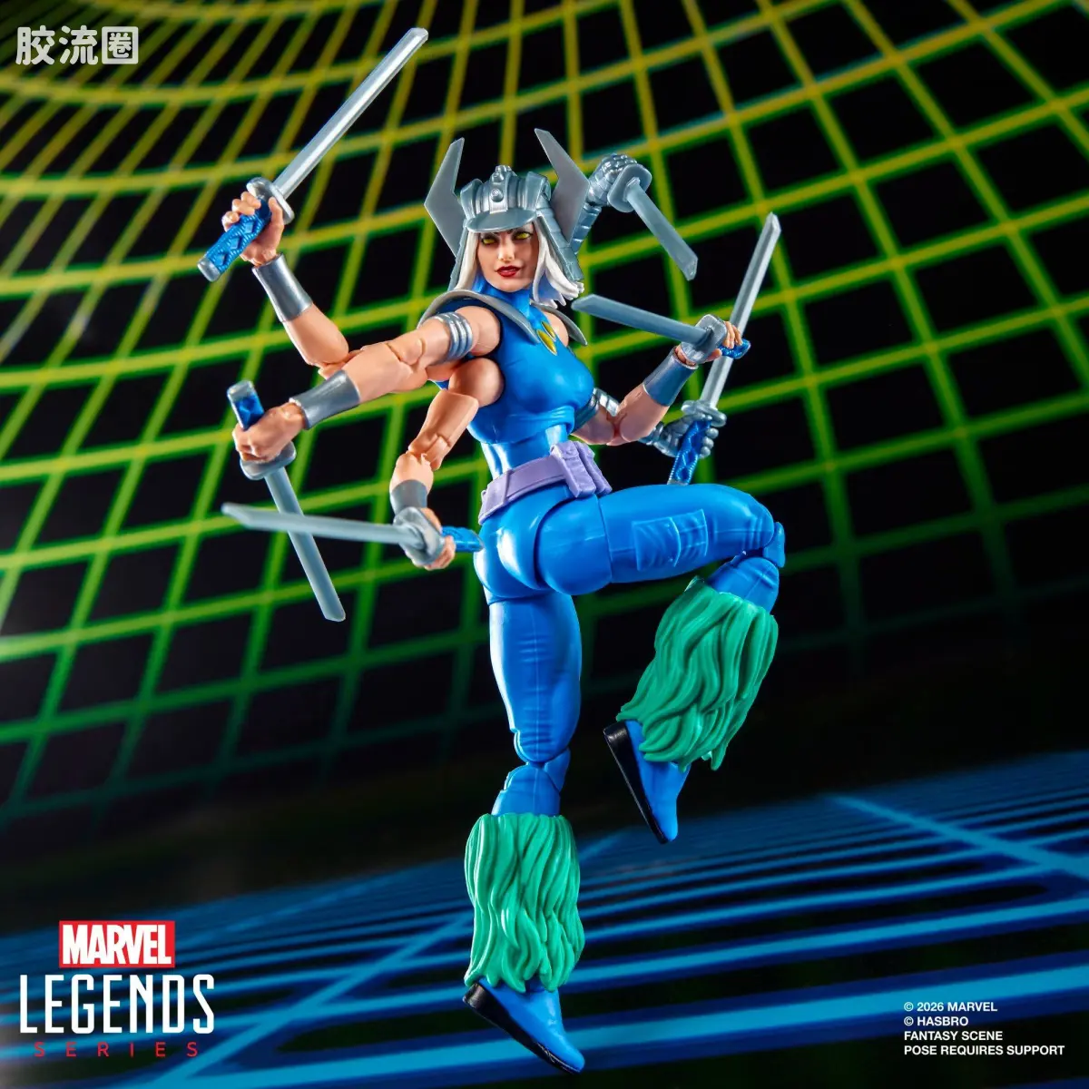 Marvel Legends/漫威传奇 可动人偶系列 GAMERVERSE 钢铁侠 VS 螺旋女 - 图片