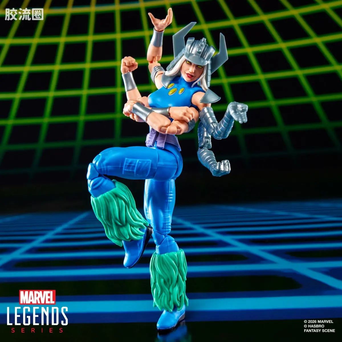 Marvel Legends/漫威传奇 可动人偶系列 GAMERVERSE 钢铁侠 VS 螺旋女 - 图片