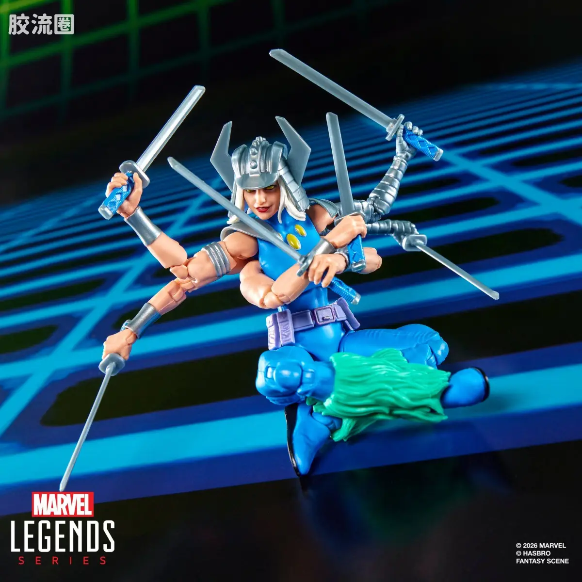 Marvel Legends/漫威传奇 可动人偶系列 GAMERVERSE 钢铁侠 VS 螺旋女 - 图片