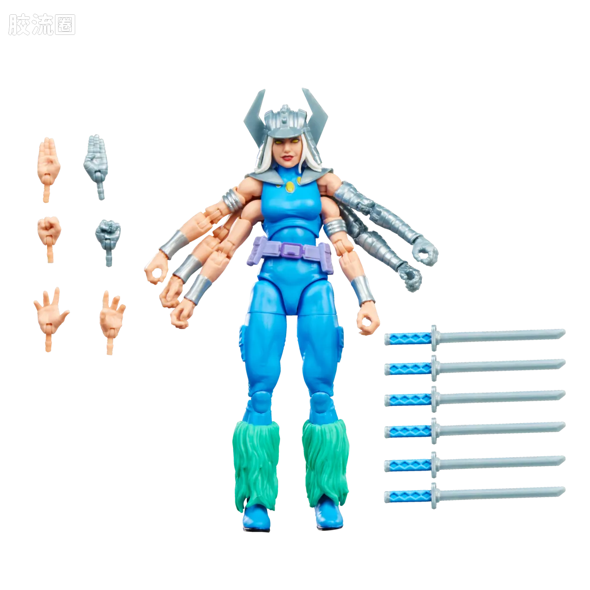 Marvel Legends/漫威传奇 可动人偶系列 GAMERVERSE 钢铁侠 VS 螺旋女 - 图片