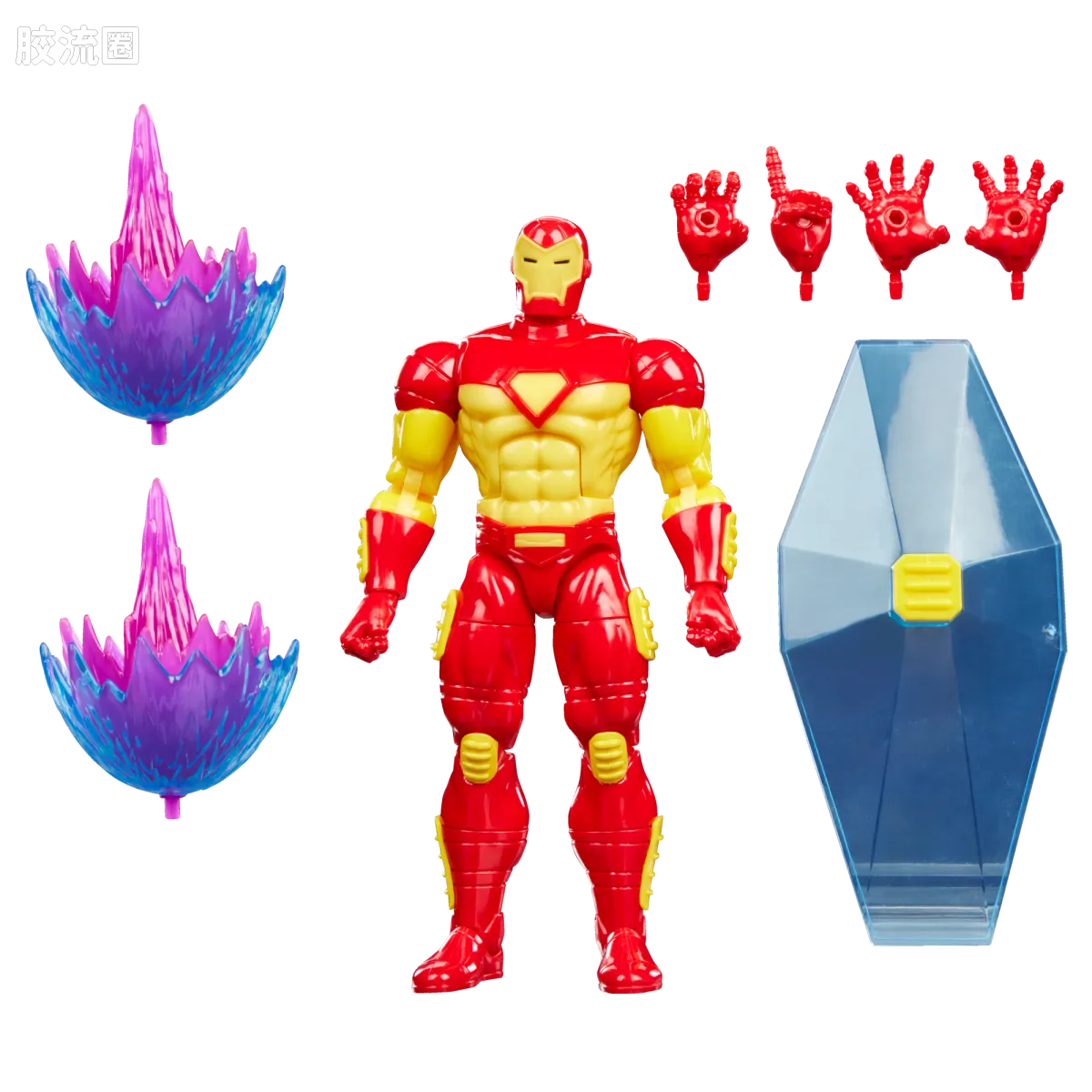 Marvel Legends/漫威传奇 可动人偶系列 GAMERVERSE 钢铁侠 VS 螺旋女 - 图片