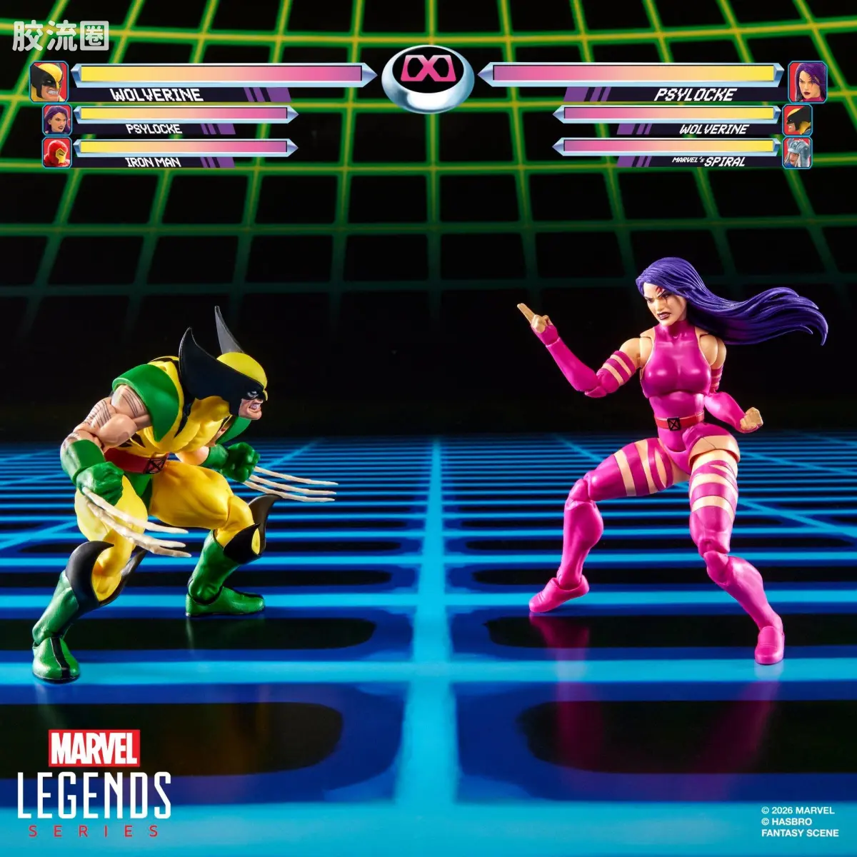 Marvel Legends/漫威传奇 可动人偶系列 GAMERVERSE 金刚狼 vs 灵蝶 - 图片