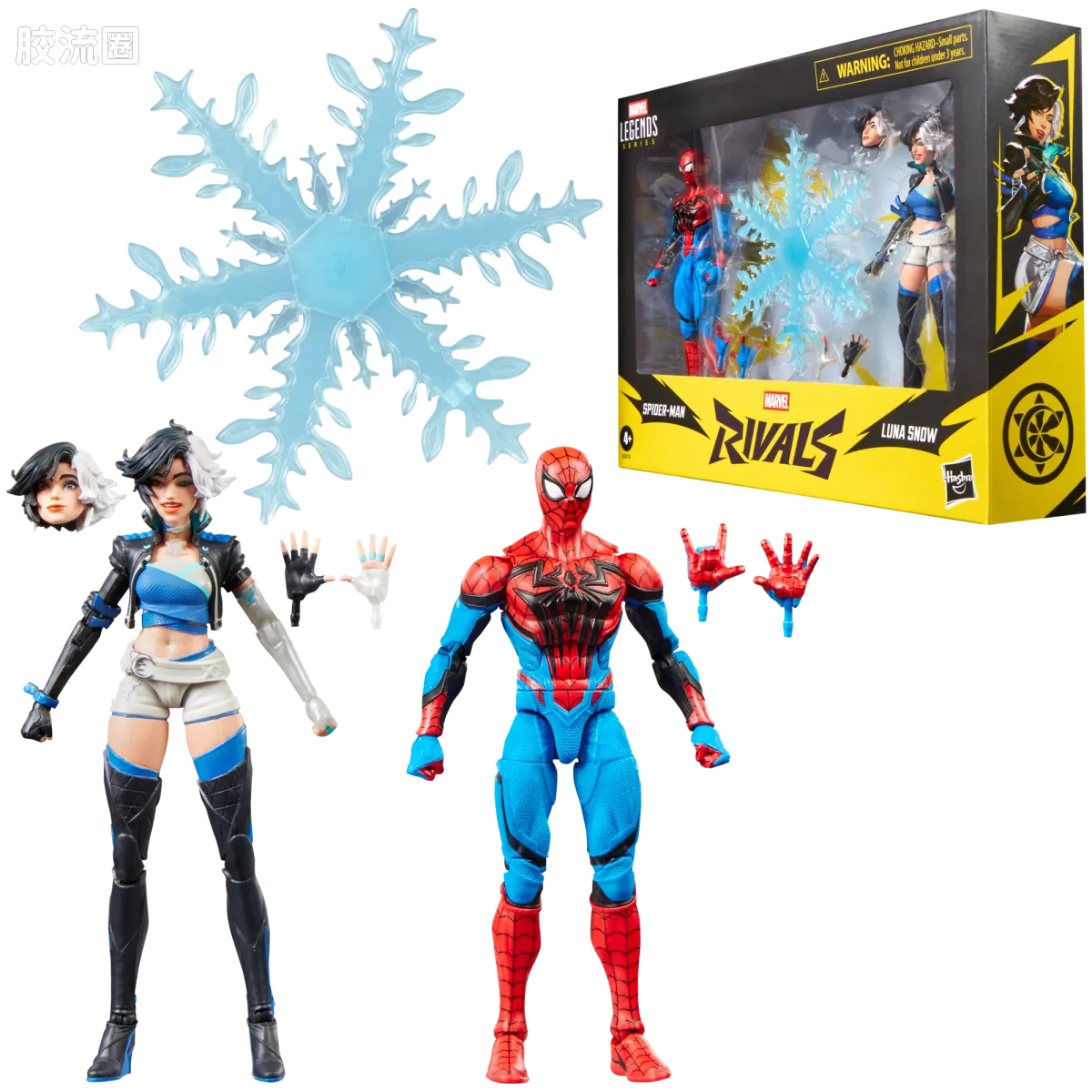 Marvel Legends/漫威传奇 可动人偶系列 漫威争锋 蜘蛛侠 & 露娜·雪 - 图片