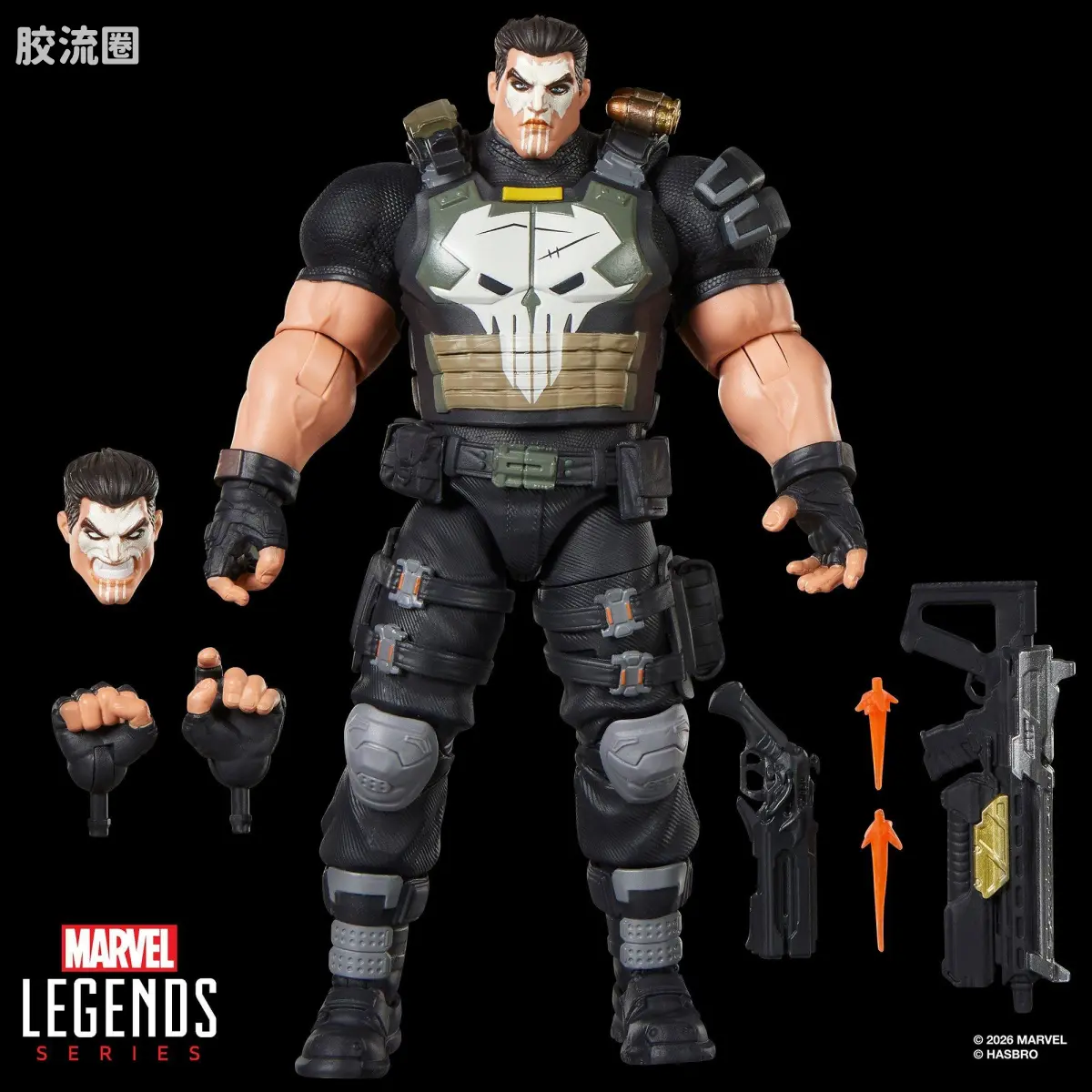 Marvel Legends/漫威传奇 可动人偶系列 漫威争锋 惩罚者 - 图片