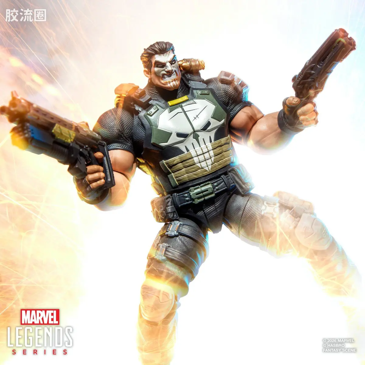 Marvel Legends/漫威传奇 可动人偶系列 漫威争锋 惩罚者 - 图片