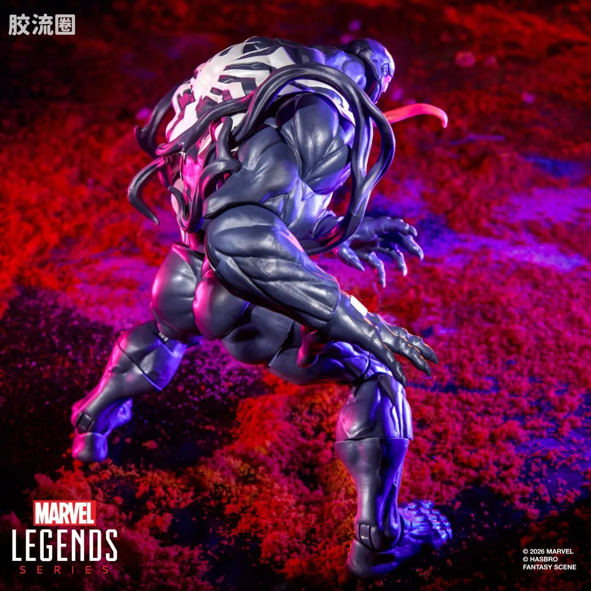 Marvel Legends/漫威传奇 可动人偶系列 漫威争锋 毒液 & 陆鲨杰夫 - 图片