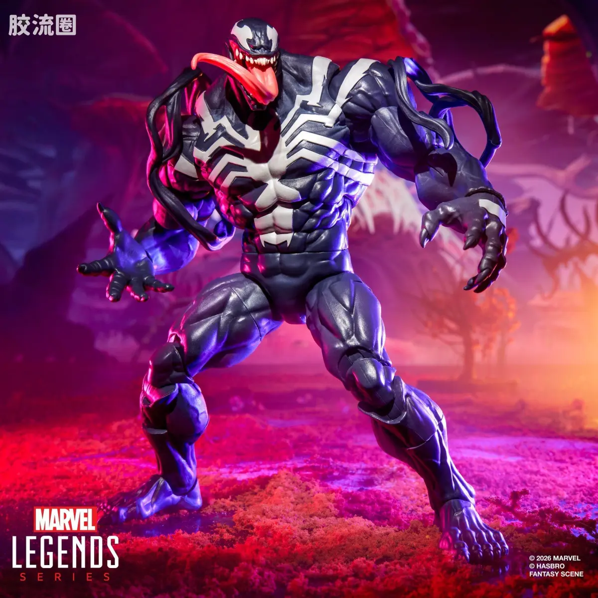 Marvel Legends/漫威传奇 可动人偶系列 漫威争锋 毒液 & 陆鲨杰夫 - 图片