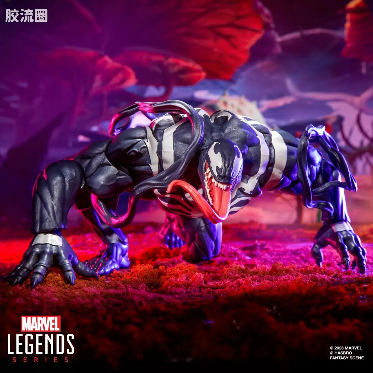 Marvel Legends/漫威传奇 可动人偶系列 漫威争锋 毒液 & 陆鲨杰夫 - 图片