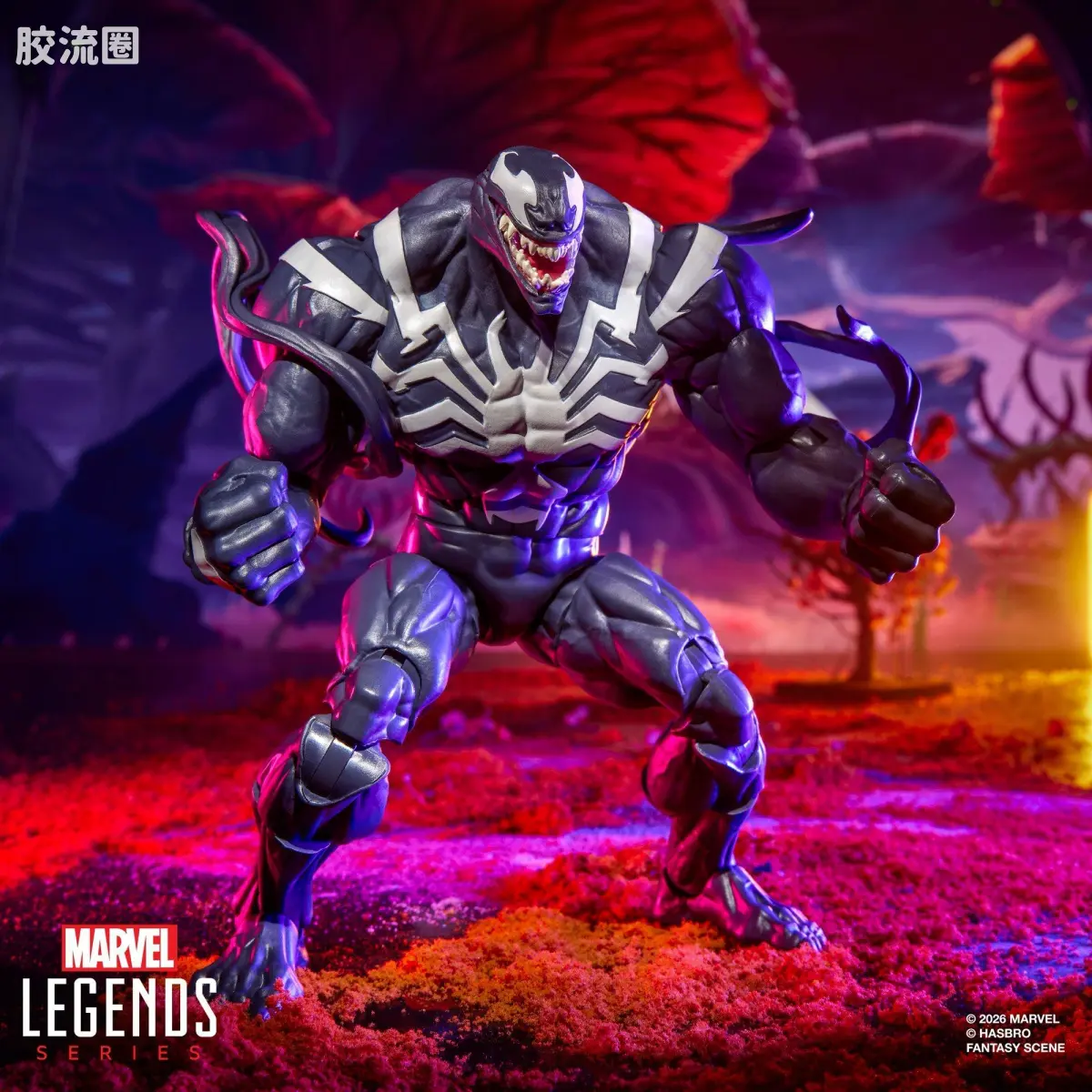 Marvel Legends/漫威传奇 可动人偶系列 漫威争锋 毒液 & 陆鲨杰夫 - 图片