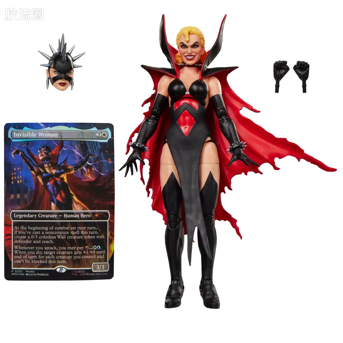 Marvel Legends/漫威传奇 可动人偶系列 万智牌联名 恶意（苏·斯托姆） - 图片