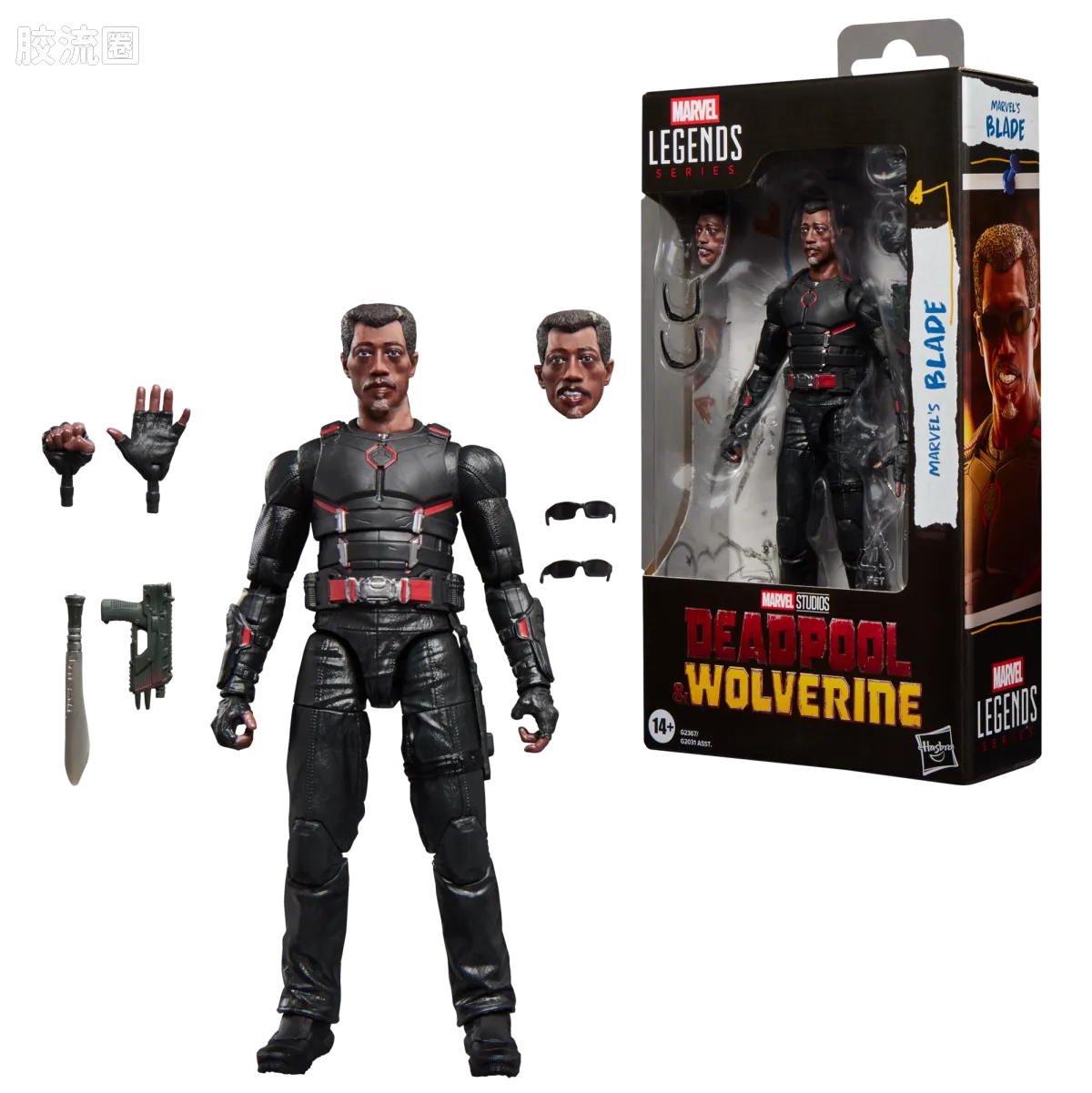 Marvel Legends/漫威传奇 可动人偶系列 死侍与金刚狼系列 刀锋战士 - 图片