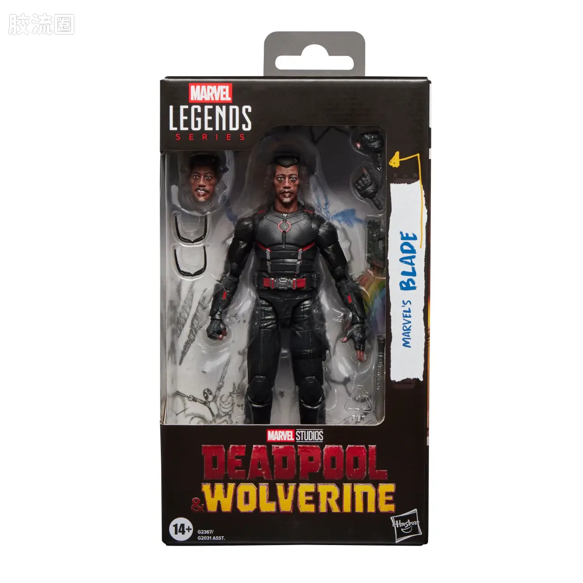 Marvel Legends/漫威传奇 可动人偶系列 死侍与金刚狼系列 刀锋战士 - 图片