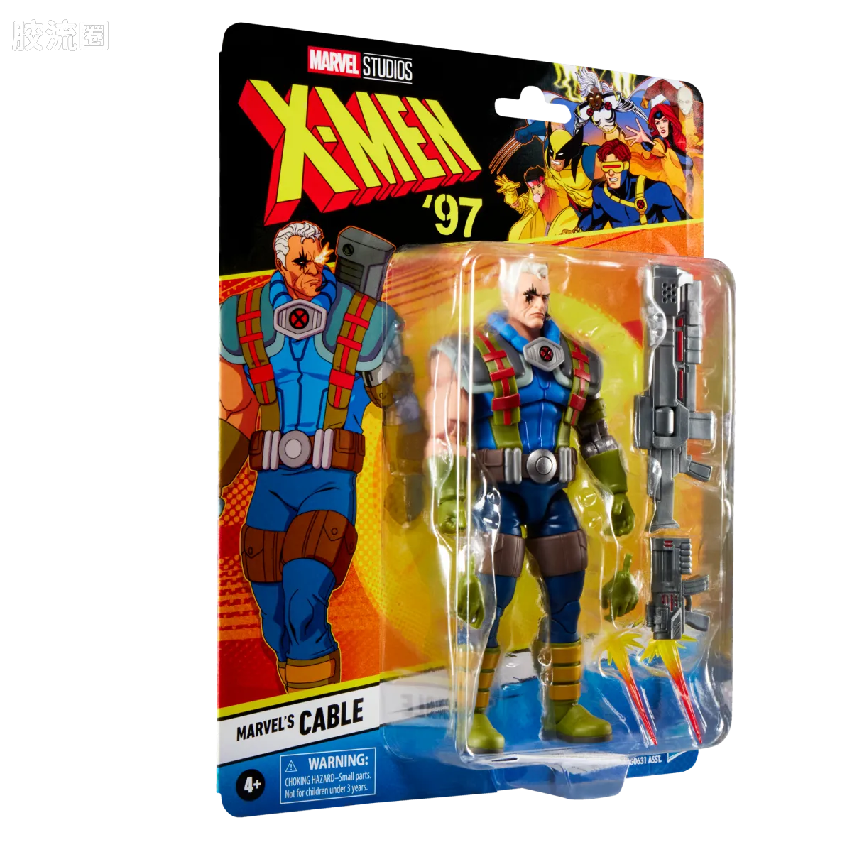 Marvel Legends/漫威传奇 可动人偶系列 X-战警97 动画 复古挂卡系列 电索 - 图片