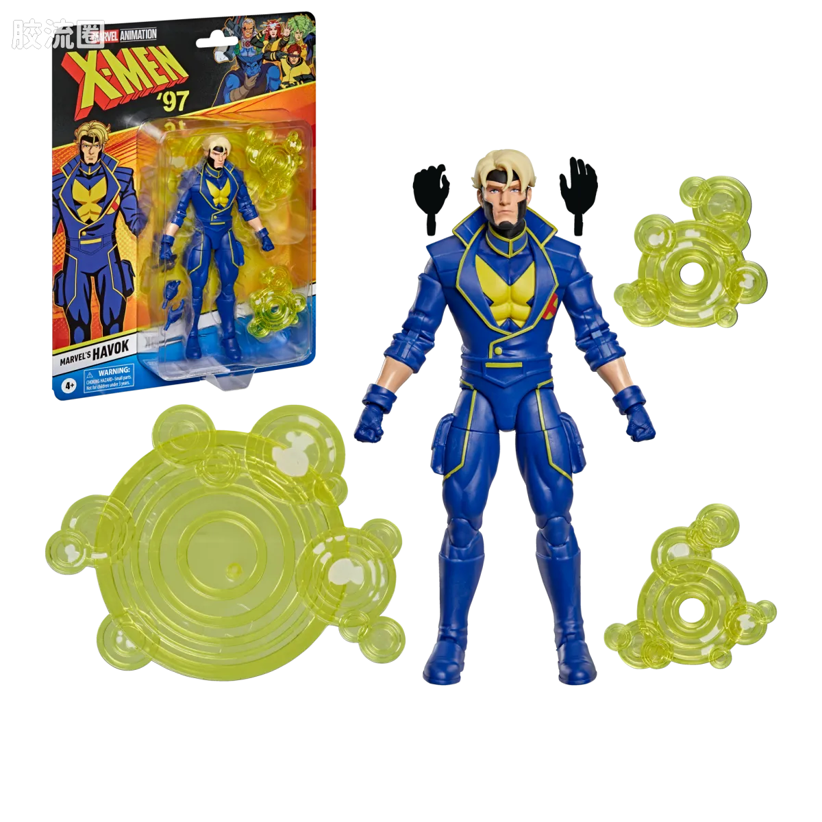 Marvel Legends/漫威传奇 可动人偶系列 X战警97 哈沃克 - 图片