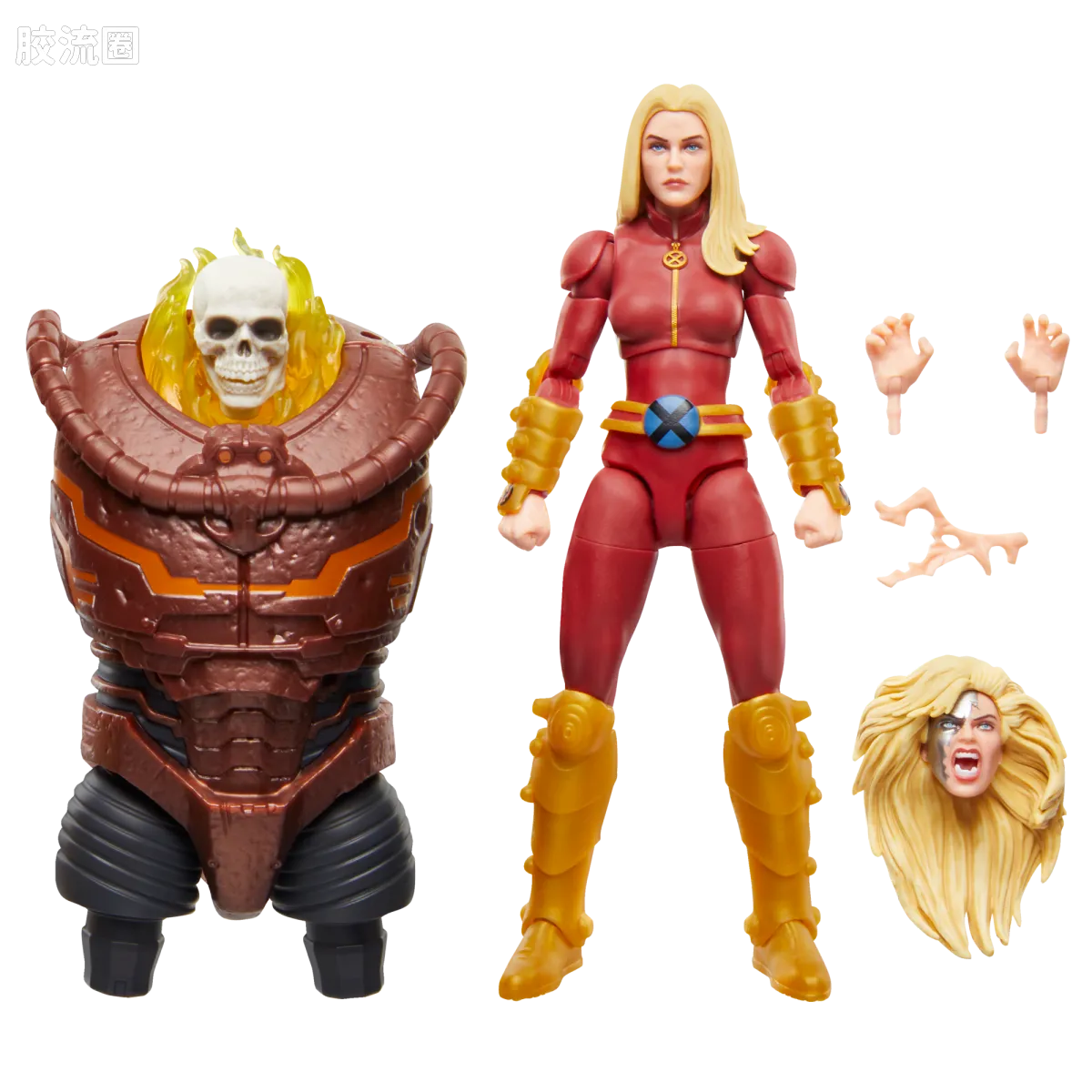 Marvel Legends/漫威传奇 可动人偶系列 William Rolfson组合人系列 易肤 - 图片