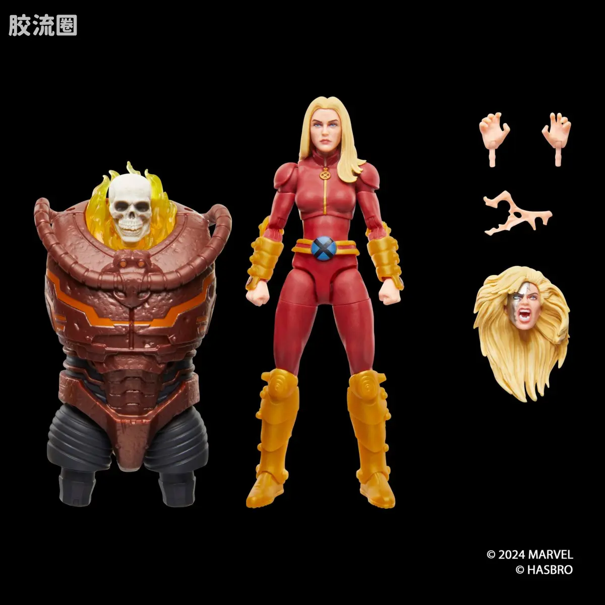 Marvel Legends/漫威传奇 可动人偶系列 William Rolfson组合人系列 易肤 - 图片