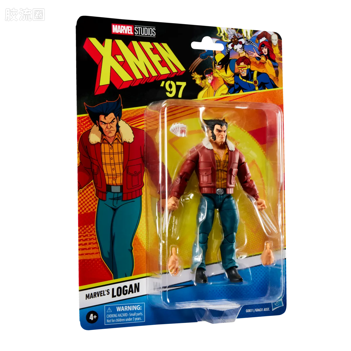 Marvel Legends/漫威传奇 可动人偶系列 X-战警97 动画 复古挂卡系列 罗根 - 图片