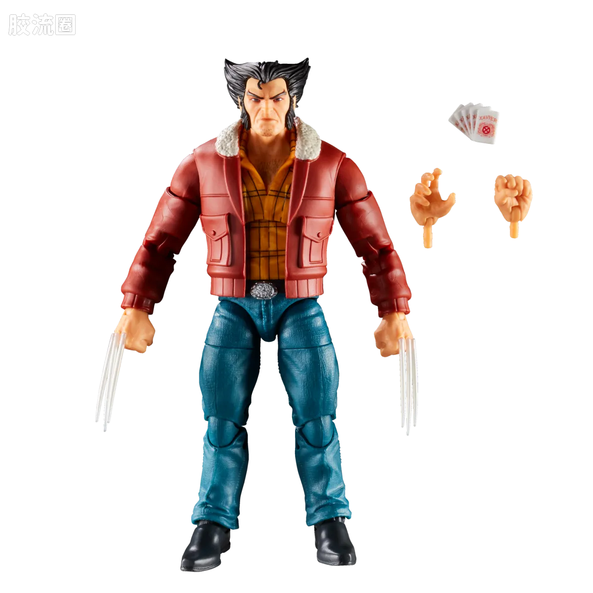 Marvel Legends/漫威传奇 可动人偶系列 X-战警97 动画 复古挂卡系列 罗根 - 图片