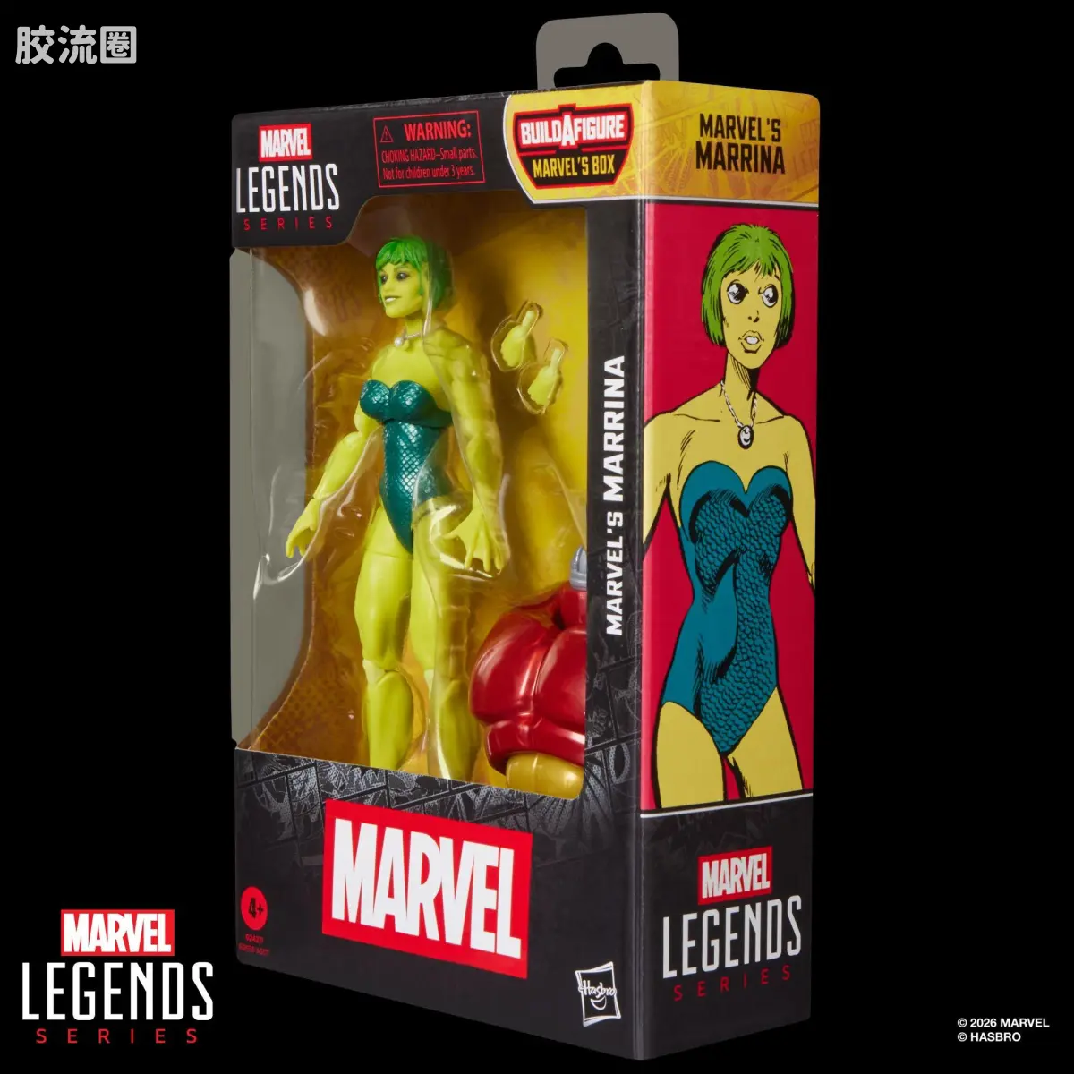 Marvel Legends/漫威传奇 可动人偶系列 Marvel's Box 玛丽娜 - 图片
