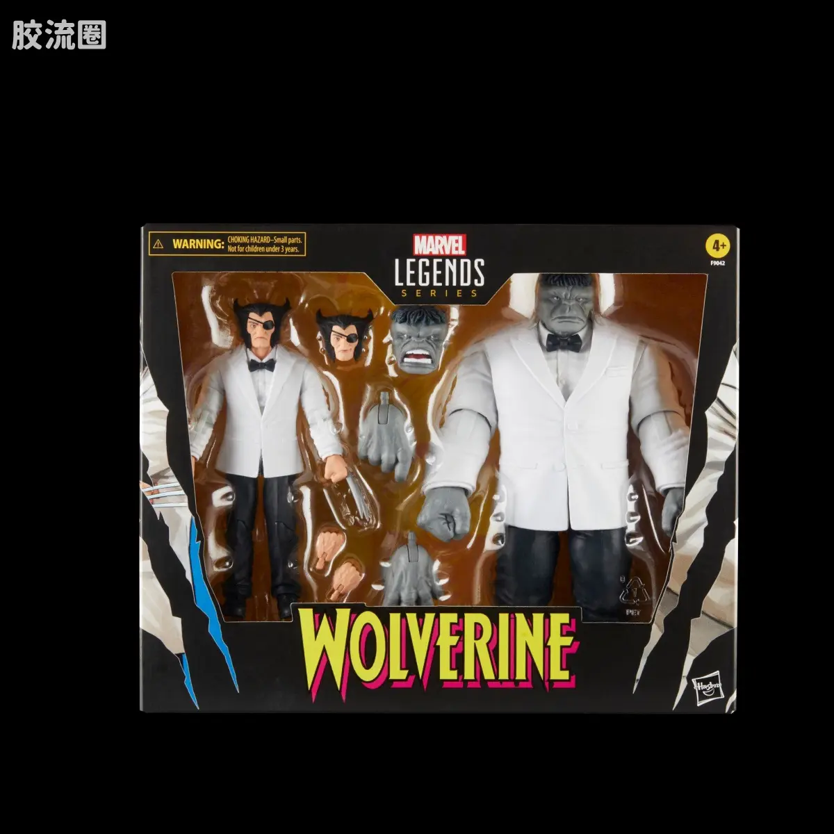 Marvel Legends/漫威传奇 可动人偶系列 金刚狼50周年系列 金刚狼50周年 金刚狼&灰巨人 - 图片