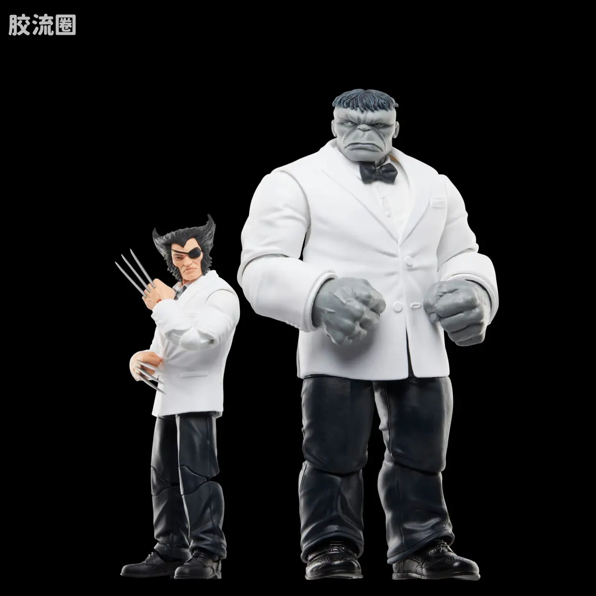Marvel Legends/漫威传奇 可动人偶系列 金刚狼50周年系列 金刚狼50周年 金刚狼&灰巨人 - 图片