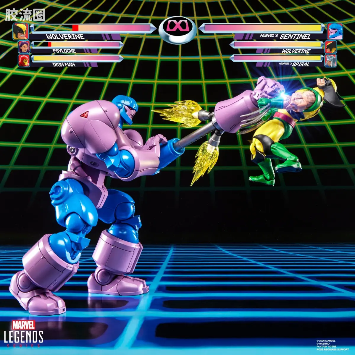Marvel Legends/漫威传奇 可动人偶系列 GAMERVERSE 游戏 漫威vs卡普空 哨兵 - 图片