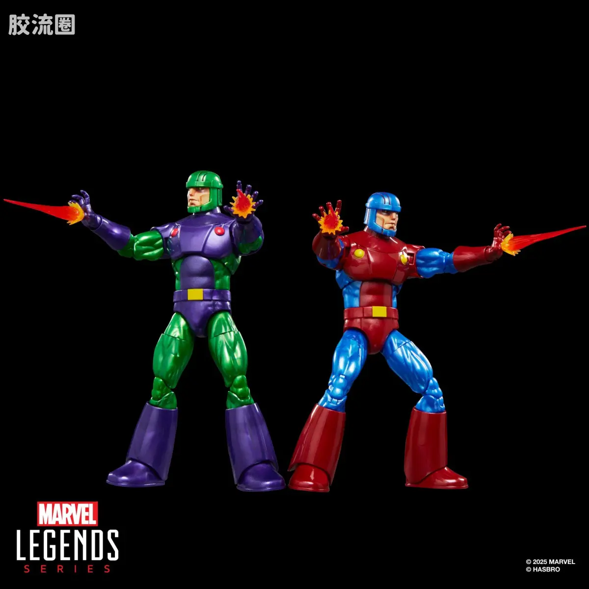 Marvel Legends/漫威传奇 可动人偶系列 多人套 哨兵（双色变异版） - 图片